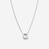 Bryan Anthonys Just For You Silver P Necklace