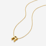 Bryan Anthonys Just For You Gold R Necklace Macro