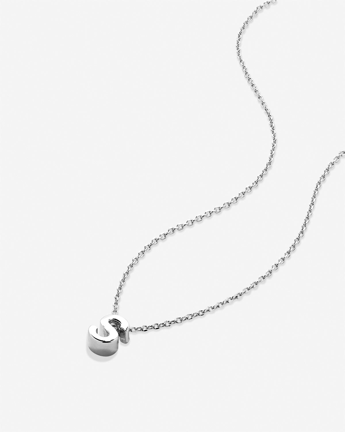 Bryan Anthonys Just For You Silver S Necklace Macro