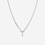 Bryan Anthonys Just For You Silver T Necklace