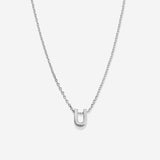 Bryan Anthonys Just For You Silver U Necklace 