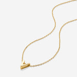 Bryan Anthonys Just For You Gold V Necklace Macro