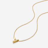 Bryan Anthonys Just For You Gold V Necklace Macro
