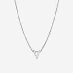 Bryan Anthonys Just For You Silver V Necklace