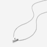 Bryan Anthonys Just For You Silver V Necklace Macro