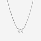 Bryan Anthonys Just For You Silver W Necklace 