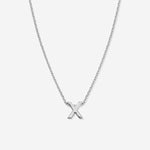 Bryan Anthonys Just For You Silver X Necklace 