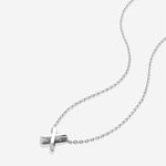 Bryan Anthonys Just For You Silver X Necklace Macro