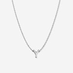 Bryan Anthonys Just For You Silver Y Necklace 
