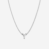 Bryan Anthonys Just For You Silver Y Necklace 