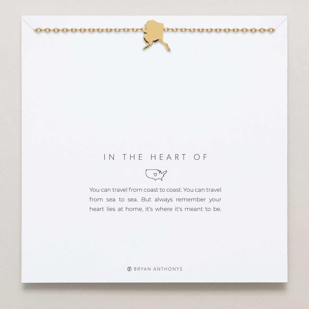 In The Heart Of Necklace — Alaska carded