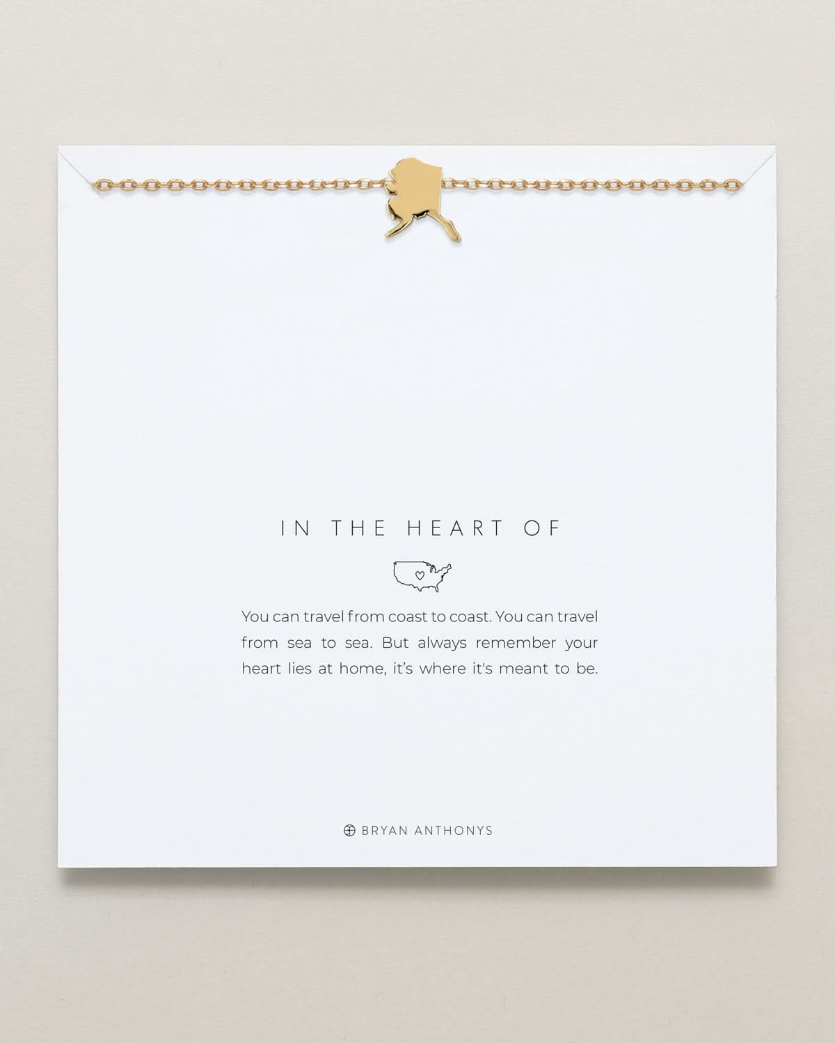 In The Heart Of Necklace — Alaska carded