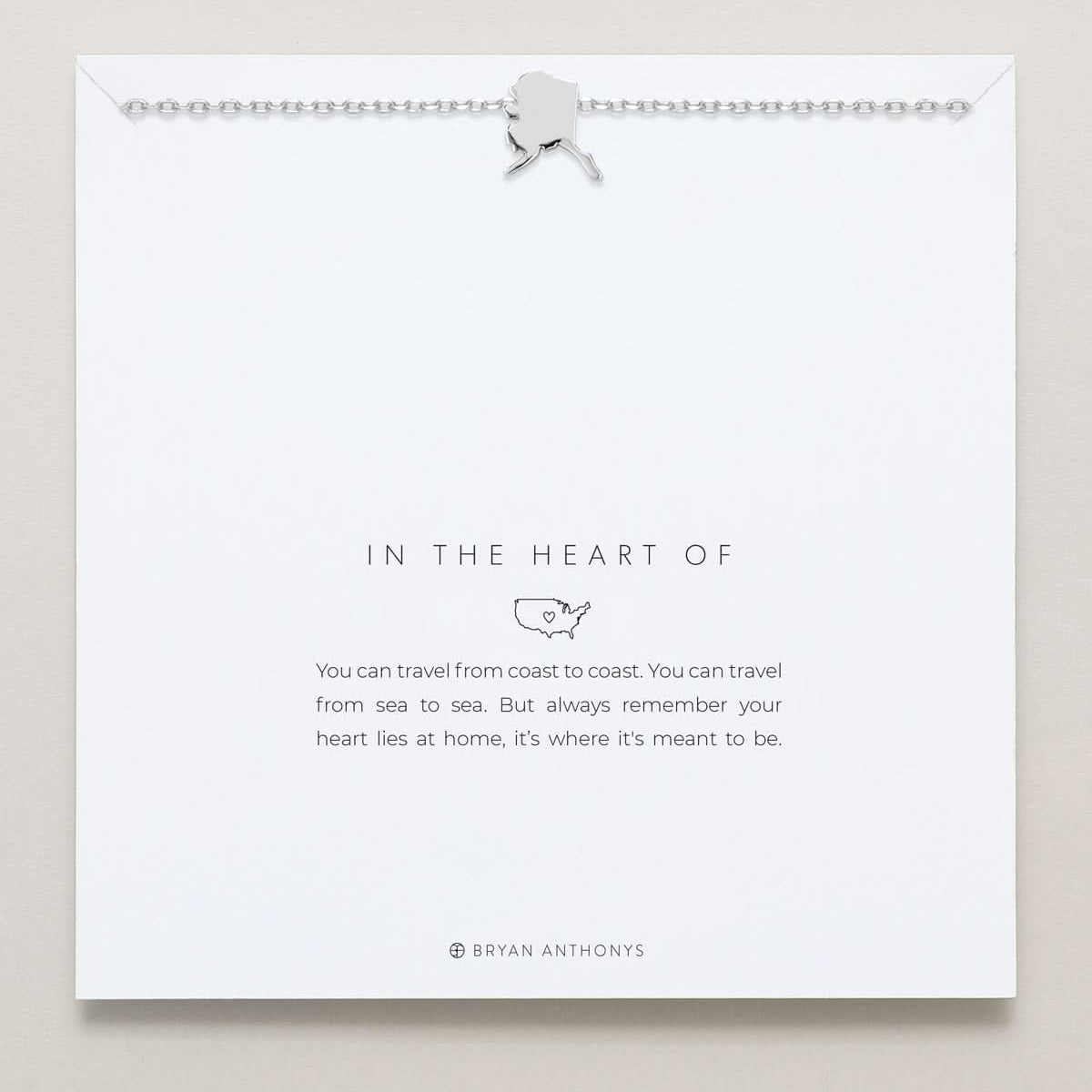 In The Heart Of Necklace — Alaska carded