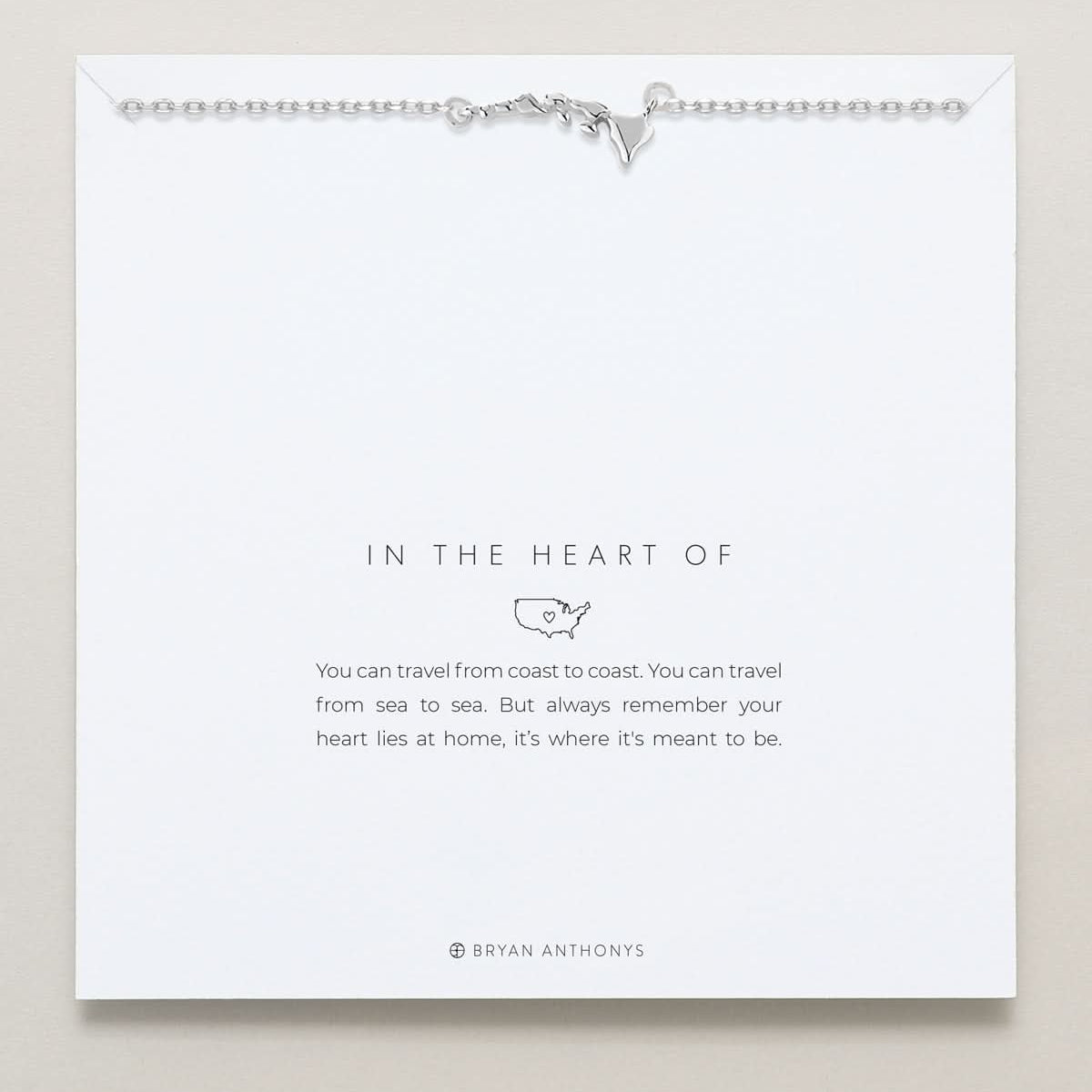 In The Heart Of Necklace — Hawaii on card