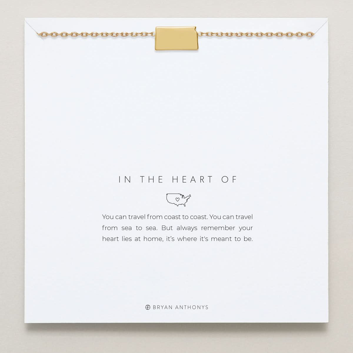 In The Heart Of Necklace — Kansas on card