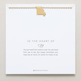 In The Heart Of Necklace — Missouri on card