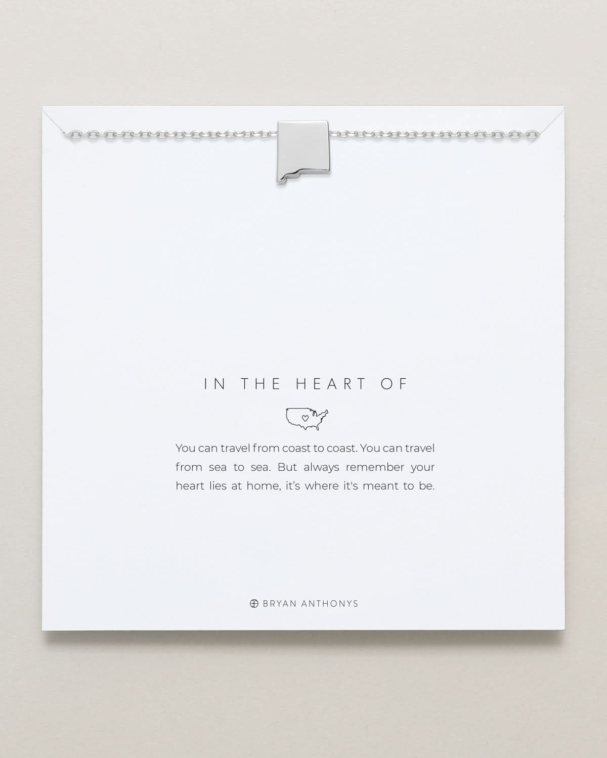 In The Heart Of Necklace — New Mexico carded