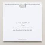 In The Heart Of Necklace — Washington on card