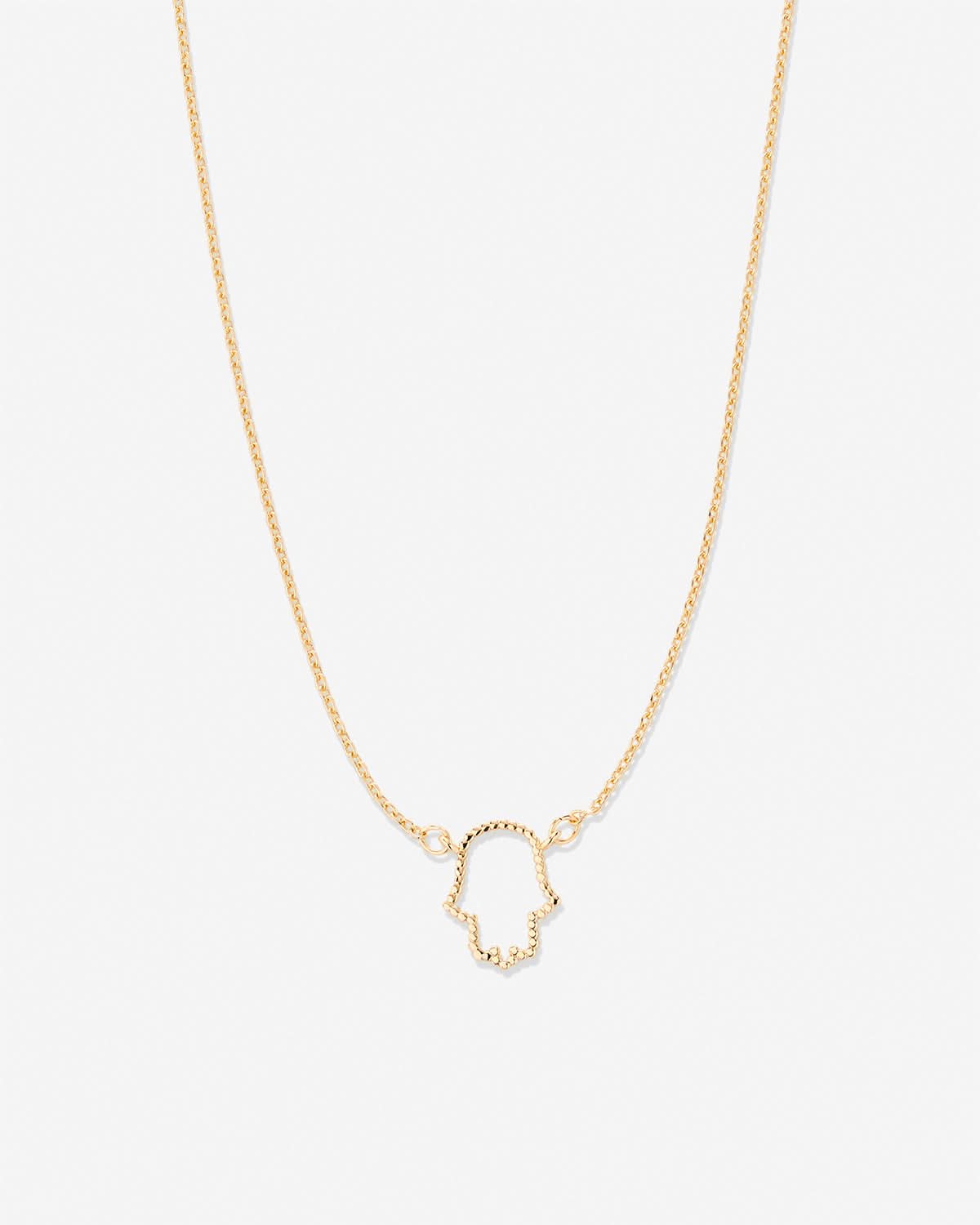 Bryan Anthonys Just For Luck Collection Hamsa Necklace Gold