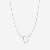 Bryan Anthonys Just For Luck Collection Hamsa Necklace Silver