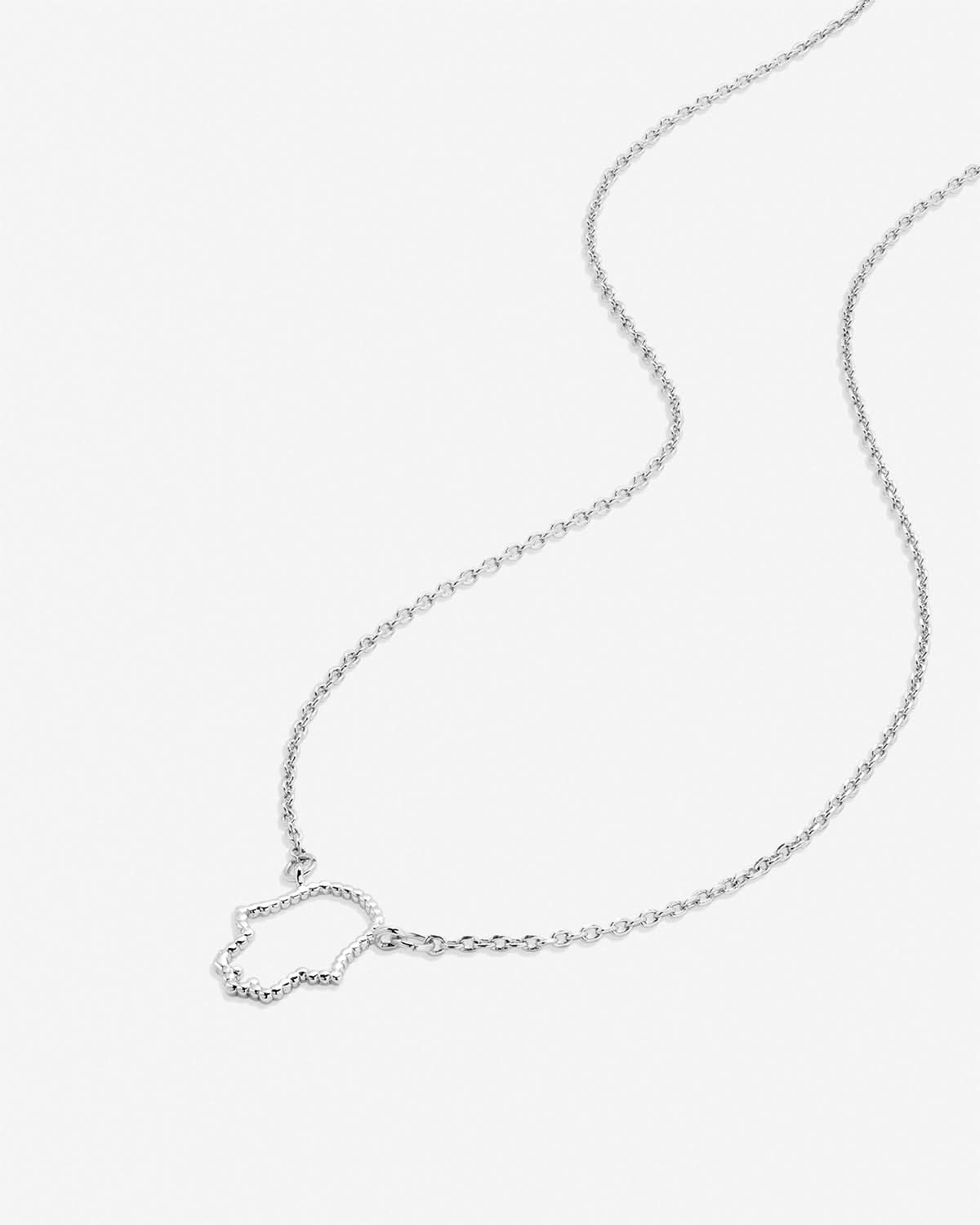 Bryan Anthonys Just For Luck Collection Hamsa Necklace Silver