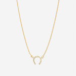 Bryan Anthonys Just For Luck Collection Wishbone Necklace Gold