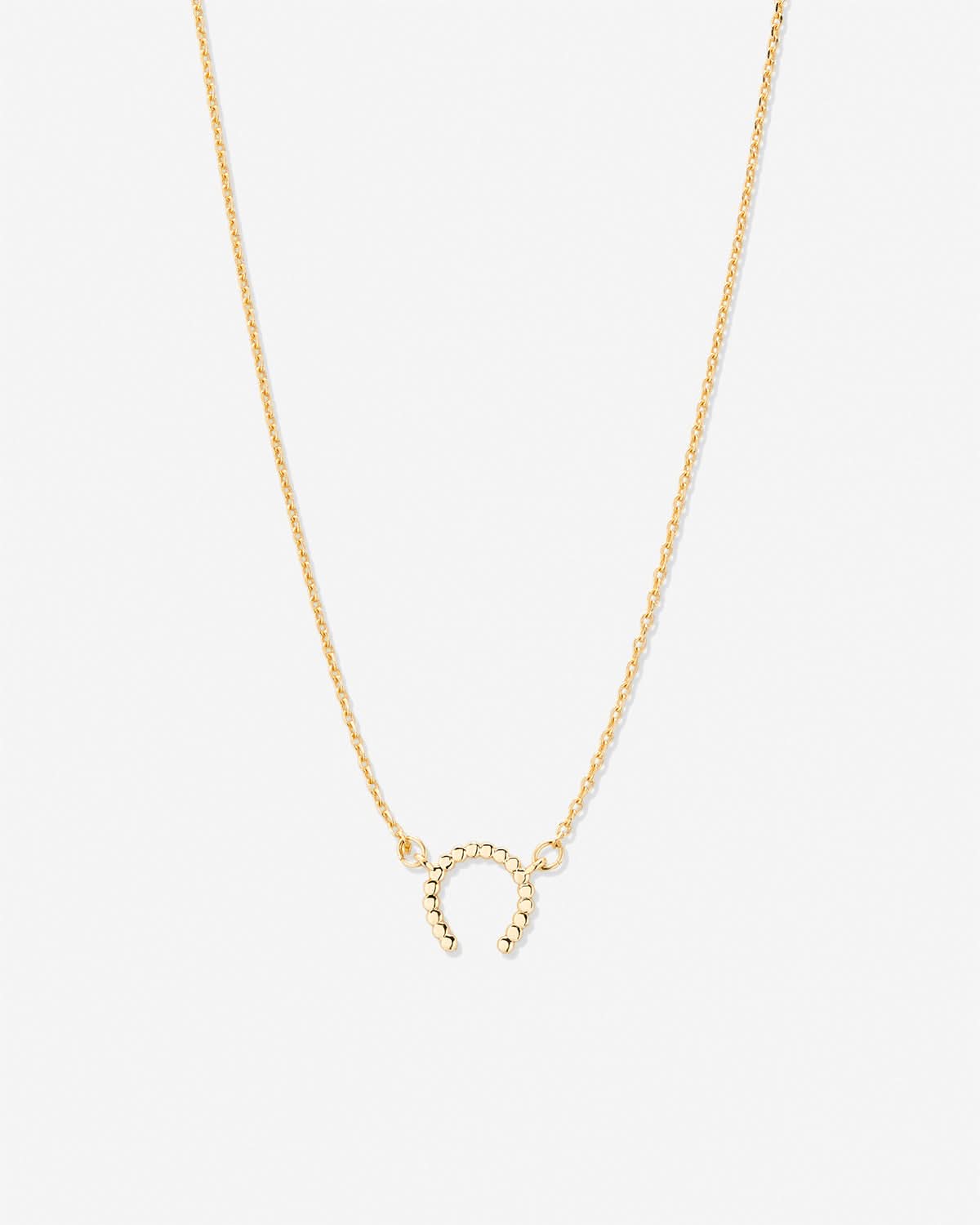 Bryan Anthonys Just For Luck Collection Wishbone Necklace Gold