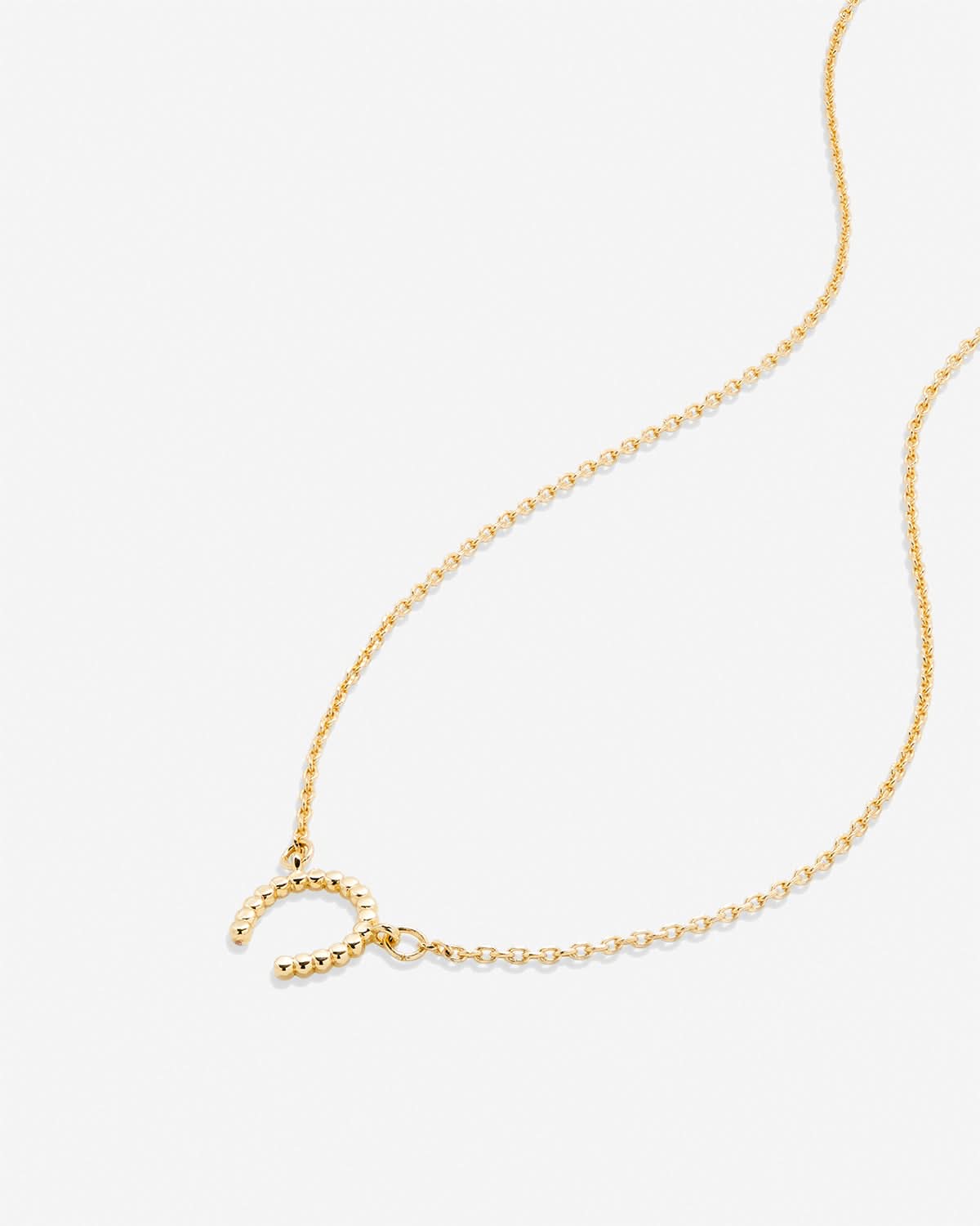 Bryan Anthonys Just For Luck Collection Wishbone Necklace Gold