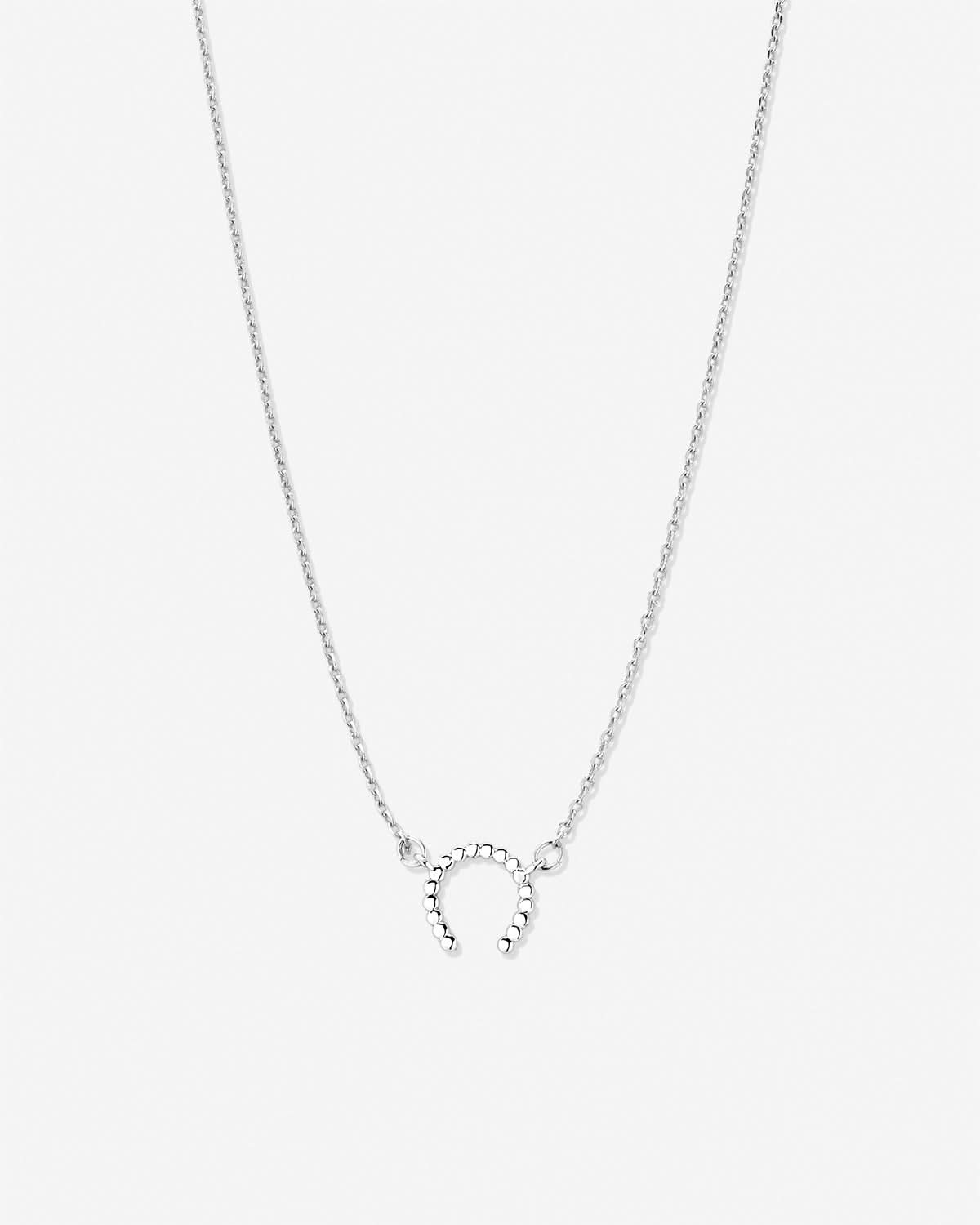 Bryan Anthonys Just For Luck Collection Wishbone Necklace Silver