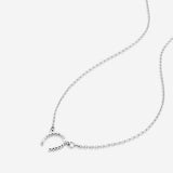Bryan Anthonys Just For Luck Collection Wishbone Necklace Silver