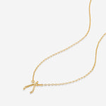 Bryan Anthonys Just For Luck Collection Wishbone Necklace Gold