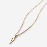Bryan Anthonys MADE OF LIGHTNING GOLD NECKLACE MACRO SHOT