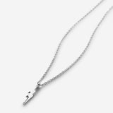 Bryan Anthonys MADE OF LIGHTNING SILVER NECKLACE MACRO SHOT