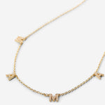 Bryan Anthonys Mama Gold Pave Necklace Macro