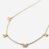 Bryan Anthonys Mama Gold Pave Necklace Macro