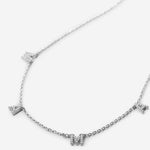 Bryan Anthonys Mama Silver Pave Necklace Macro