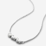 Bryan Anthonys MOM SILVER NECKLACE CRYSTAL MACRO SHOT