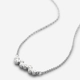Bryan Anthonys MOM SILVER NECKLACE CRYSTAL MACRO SHOT