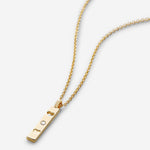 Bryan Anthonys Nurse Gold Necklace with Crystals Macro