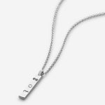 Bryan Anthonys Nurse Silver Necklace with Crystals Macro