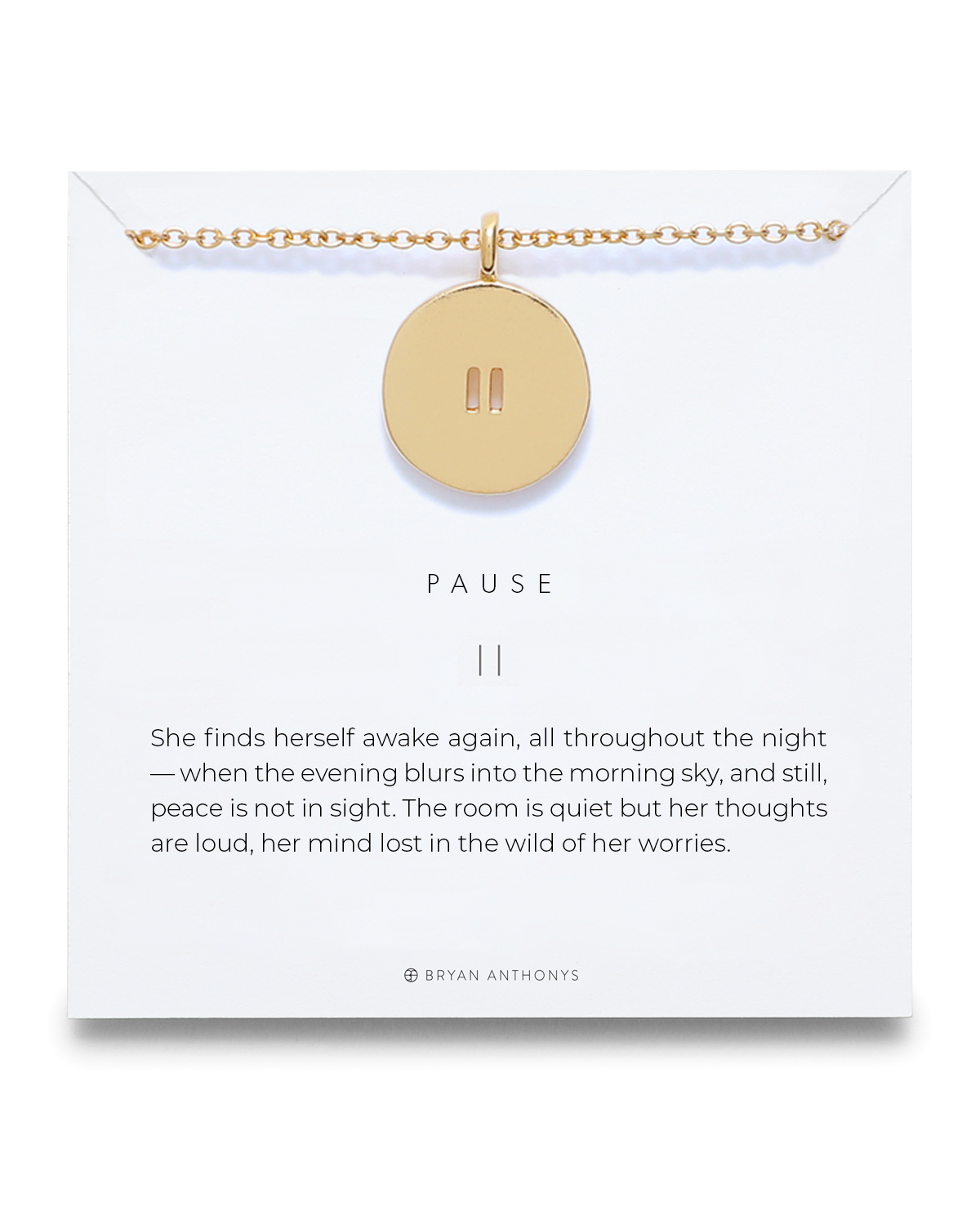 Pause Necklace