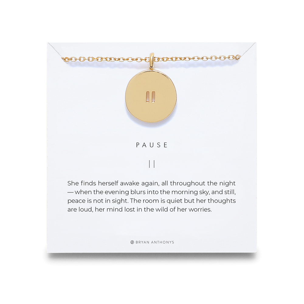 Pause Necklace