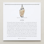 Bryan Anthonys Silver Sea Seeker Pendant Necklace On Card
