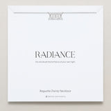 Bryan Anthonys Radiance Collection Baguette Dainty Necklace Silver