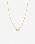 Bryan Anthonys Radiance Collection Marquis Solitaire Necklace Gold