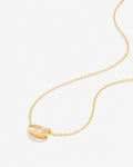 Bryan Anthonys Radiance Collection Marquis Solitaire Necklace Gold