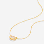 Bryan Anthonys Self Love Marquise Solitaire Necklace Gold