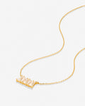 Bryan Anthonys Radiance Collection Baguette Dainty Necklace Gold