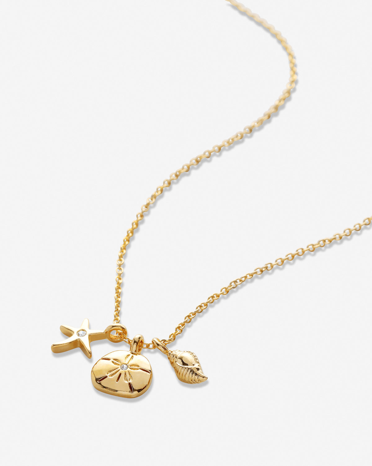 Bryan Anthonys Sea Seeker Gold Necklace with Crystal Macro