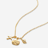 Bryan Anthonys Sea Seeker Gold Necklace with Crystal Macro